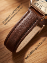 Lucky Fox Vintage Tank Series - Elegant Roman Numeral Gold Quartz Watch for Women - Image 6