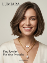 Lumiara "Moonlight Layer" 18K Gold Double-Strand Pearl Necklace - Image 2