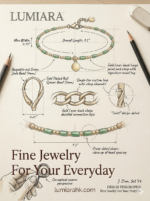 Lumiara Signature Green Jade-Style Baguette Anklet - Image 4